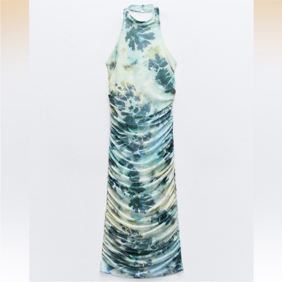 Zara Halter Neck Dress - Picture 2 of 5